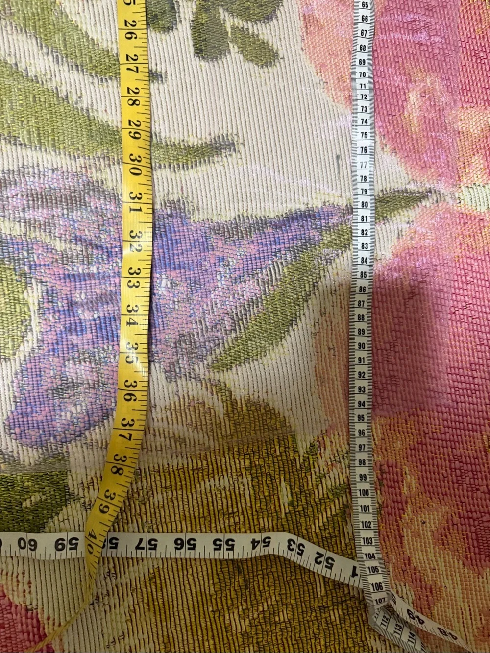 4 Yards : 2 yards each : Purple and Light Lavender Organza Party Fabric Set